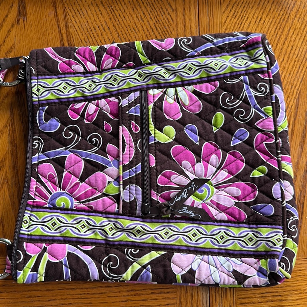 Vera Bradley Purple Punch Hipster Crossbody Bag